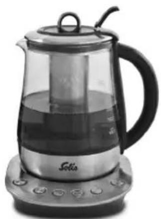 Solis Classic 5514 - DECKELEINSATZ MIT EINGELEGTEM TEESIEB VERSCHLIESSEN - 1