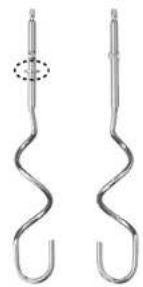Solis Hand & Stick 8371 - Einsetzenden Knethaken: - 1