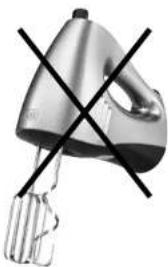 Solis Hand & Stick 8371 - Inserting the egg whisks: - 5