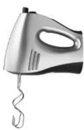 Solis Hand & Stick 8371 - Inserting the egg whisks: - 3