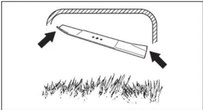 HUSQVARNA LB 251S - Byta knivar - 2