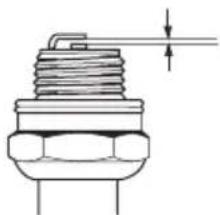 HUSQVARNA LB 251S - To examine the spark plug - 2