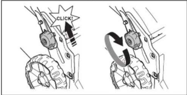 HUSQVARNA LB 251S - Montáž rukoväti - 4