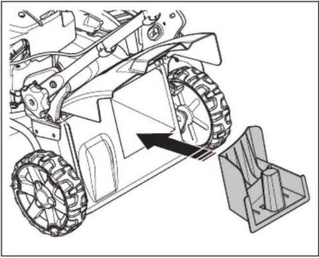 HUSQVARNA LB 251S - Ändra produkten till sidoutkastläge - 3