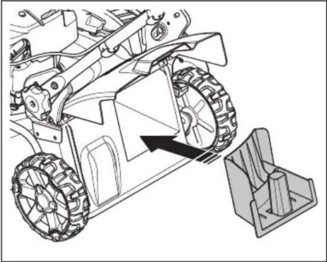HUSQVARNA LB 251S - To change the product to side discharge mode - 3