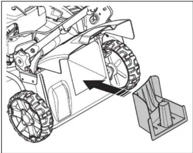 HUSQVARNA LB 251S - Sådan ændres produktet til biokliptilstand (LC 151, LC 151S) - 1