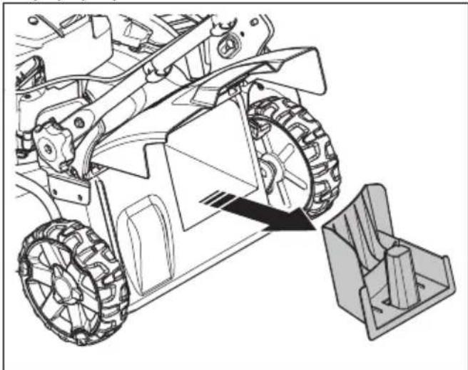 HUSQVARNA LB 251S - Gaminio su žolės rinktuvu naudojimas (LC 151, LC 151S) - 2