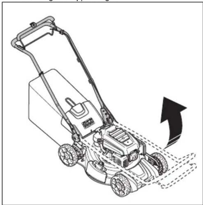 HUSQVARNA LB 251S - Ställa in produkten i arbetsläge - 1