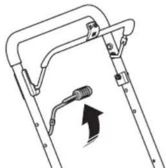 HUSQVARNA LB 251S - Používanie pohonu na kolesách (LB 251S) - 1