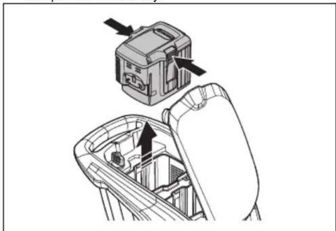 HUSQVARNA LC 247i - To stop the product (LC 347iVX, LC 353iVX) - 5
