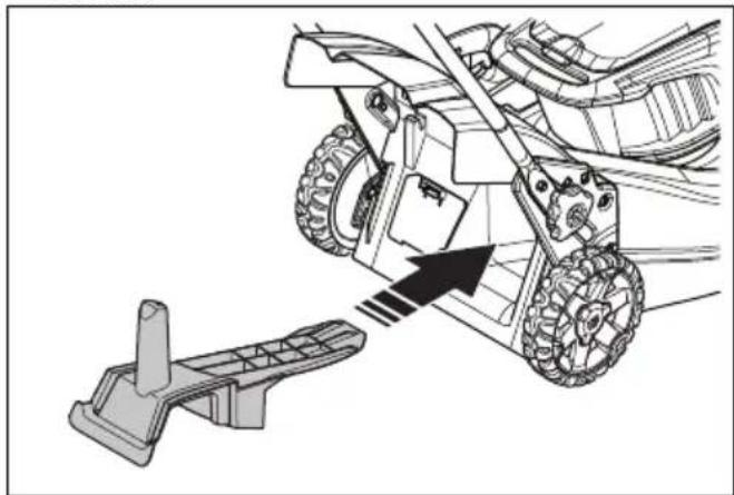 HUSQVARNA LC 247i - Per montare la spina di pacciamatura (accessori) - 1