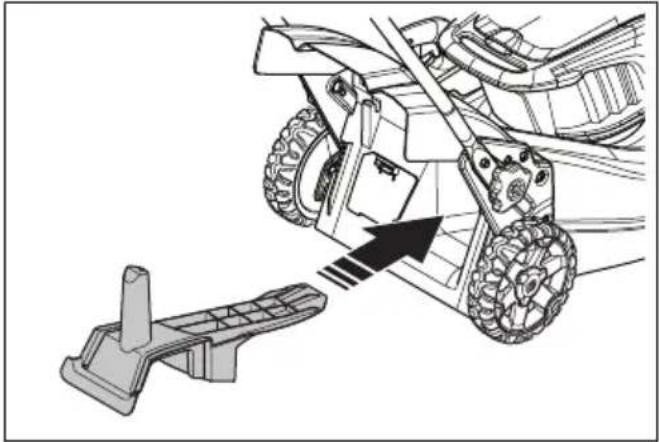 HUSQVARNA LC 247i - To assemble the mulch plug (accessory) - 1