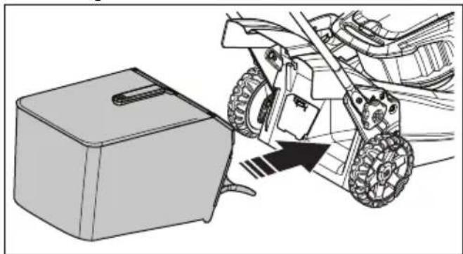 HUSQVARNA LC 247i - To assemble the grass catcher - 3