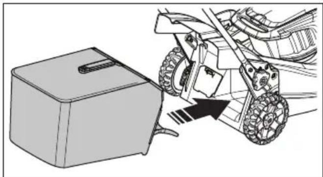 HUSQVARNA LC 247i - Ruohonkerääjän asentaminen - 3