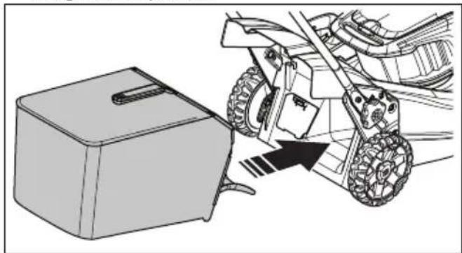 HUSQVARNA LC 247i - Grasopvangbak monteren - 3