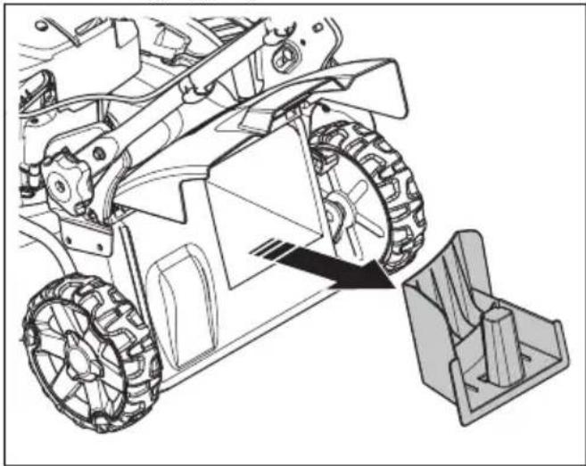 HUSQVARNA LC 356VP - Używanie produktu z pojemnikiem na trawę - 2