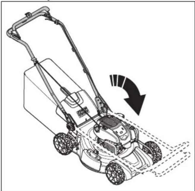 HUSQVARNA LC 356VP - Kontrollera den bakre käpan - 1