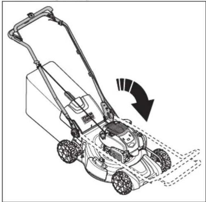 HUSQVARNA LC 356VP - Ürünü taşıma konumuna getirme - 2