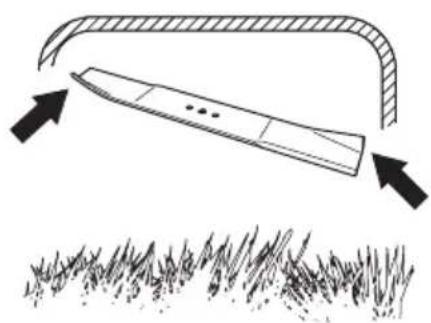 HUSQVARNA LC 356VP - Para sustituir la cuchilla - 3