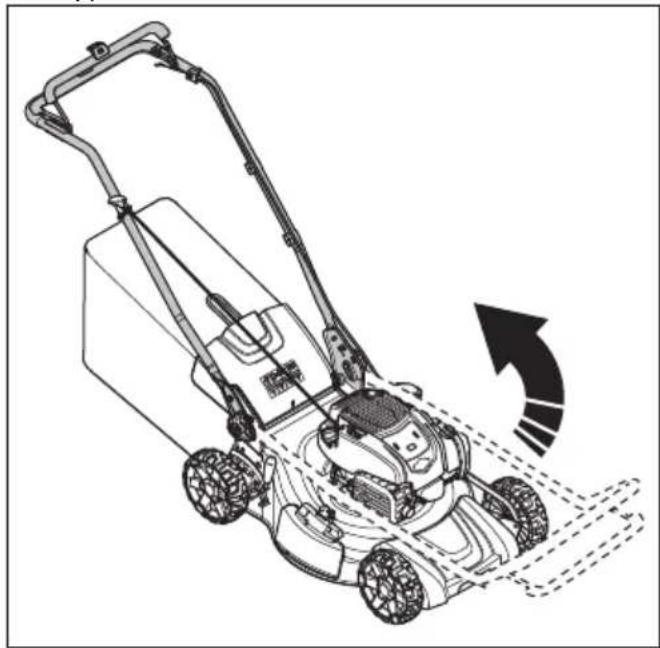 HUSQVARNA LC 356VP - So bringen Sie das Gerät in die Transportposition - 3