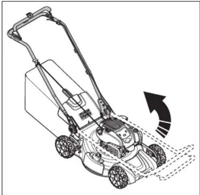 HUSQVARNA LC 356VP - Slik setter du produktet i transportstilling - 2