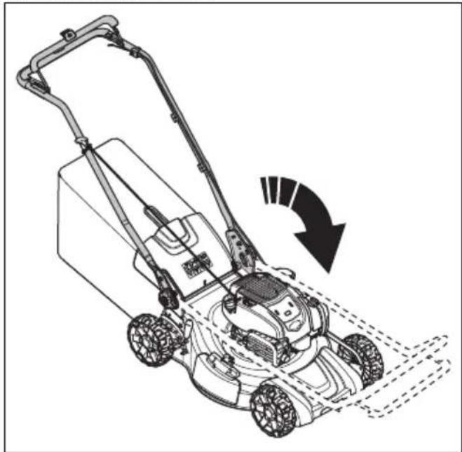 HUSQVARNA LC 356VP - Sådan sættes produktet i transportposition - 2