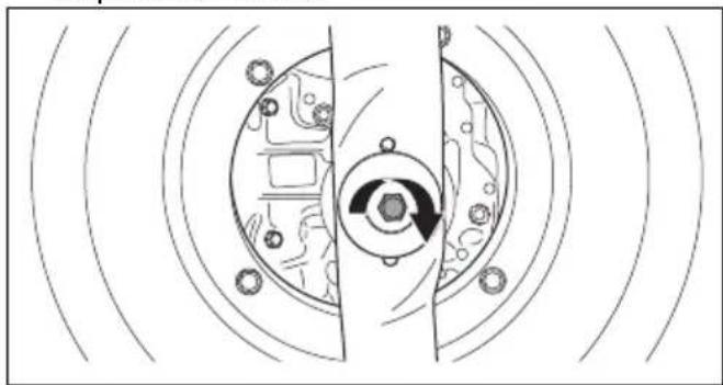 HUSQVARNA LC 356VP - To replace the blade - 7