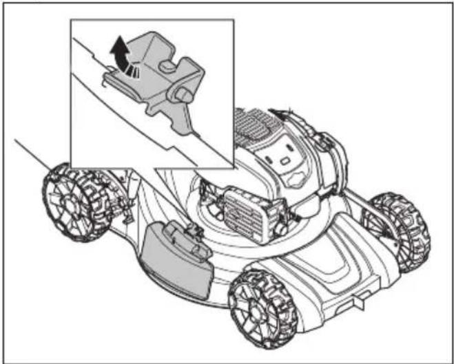 HUSQVARNA LC 356VP - Ändra produkten till sidoutkastläge - 1