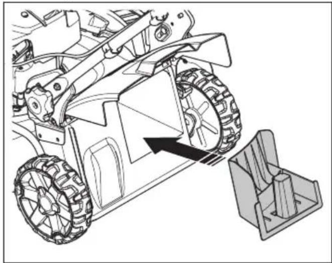 HUSQVARNA LC 356VP - Colocar o produto em modo de trituração - 1