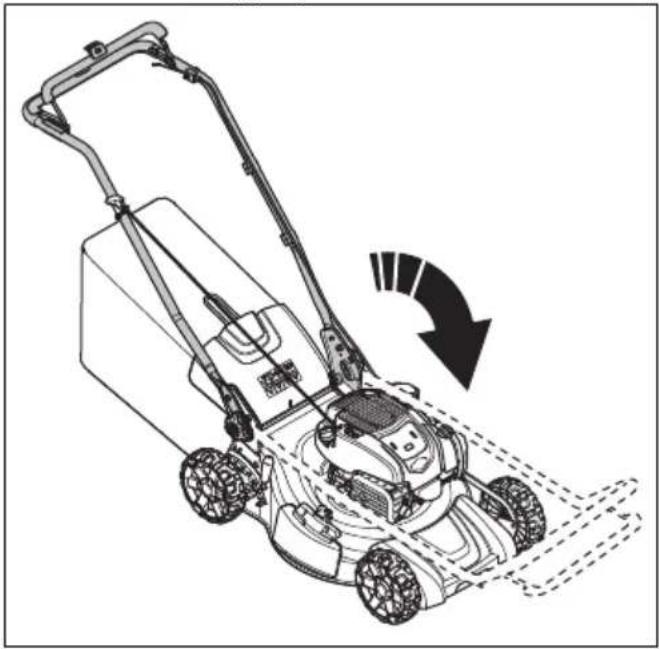 HUSQVARNA LC 356VP - Gaminio paruošimas transportuoti - 2
