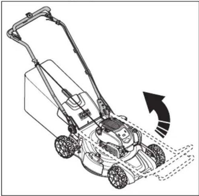 HUSQVARNA LC 356VP - Produkto paruošimas transportuoti - 1