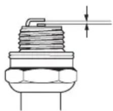 HUSQVARNA LC 356VP - To examine the spark plug - 2
