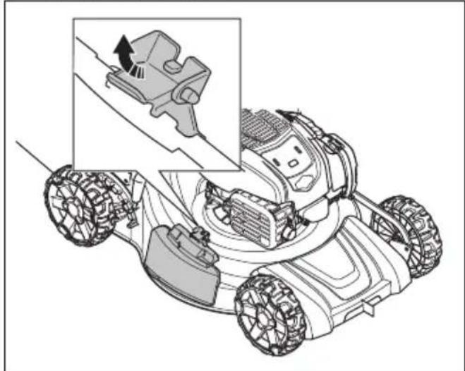 HUSQVARNA LC 356VP - Přestavba výrobku na režim bočního vyhazování - 1