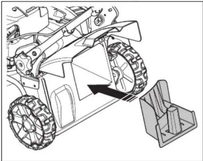 HUSQVARNA LC 356VP - To change the product to mulch mode - 1
