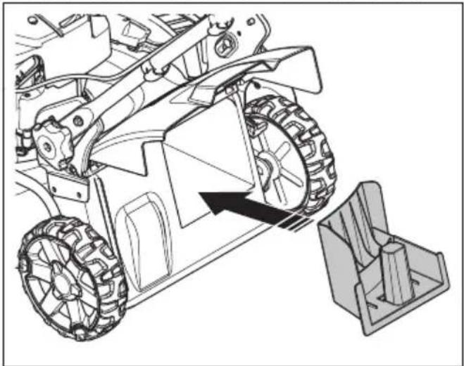 HUSQVARNA LC 356VP - So versetzen Sie das Gerät in den Mulchmodus - 1