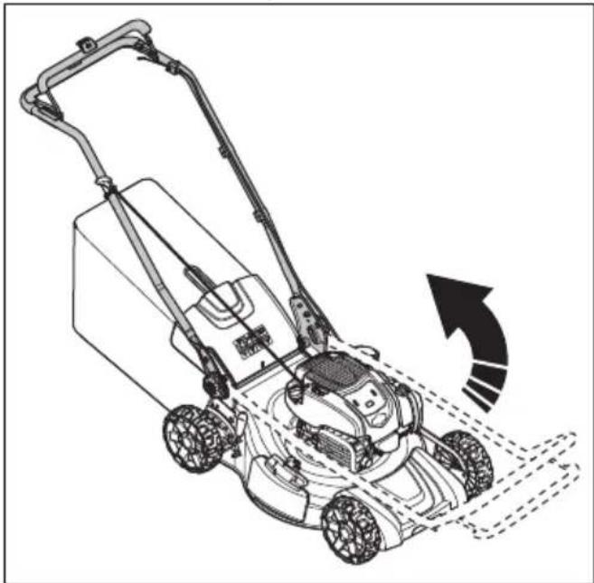 HUSQVARNA LC 356VP - To set the product in operation position - 1