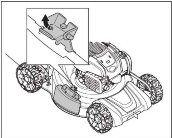 HUSQVARNA LC 356VP - Priprava izdelka za stranski izmet - 1