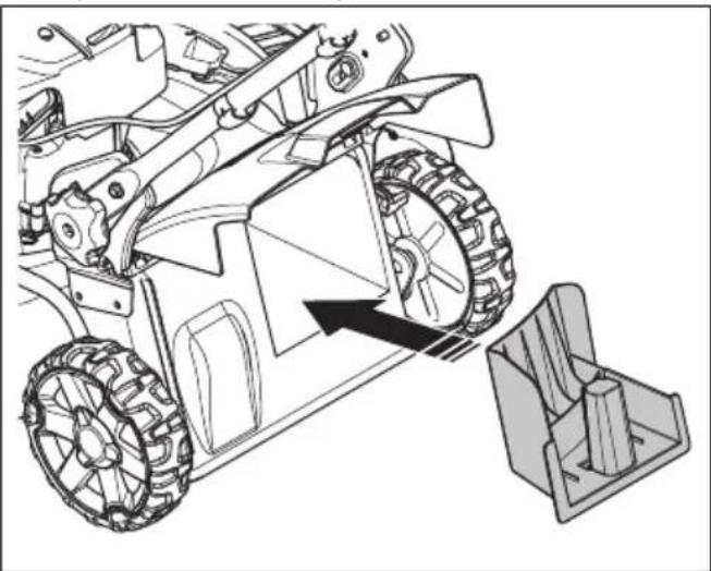 HUSQVARNA LC 356VP - A termék átállítása mulcsozási üzemmódra - 1