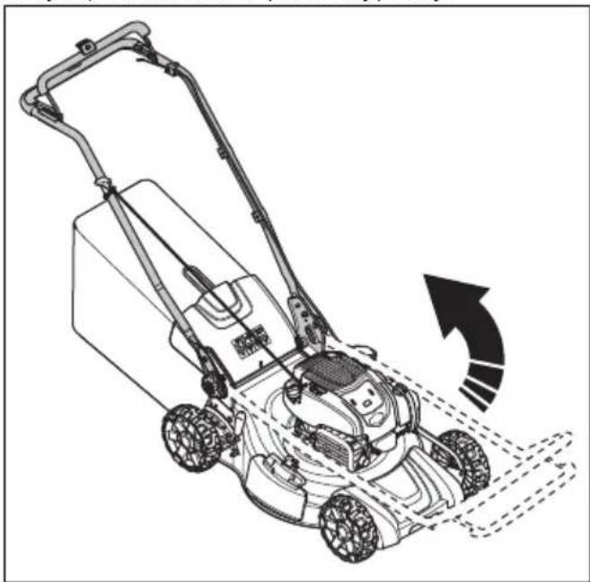 HUSQVARNA LC 356VP - Nastavenie výrobku do prevádzkovej polohy - 1