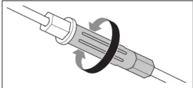 HUSQVARNA LC 356VP - Ajuste del cable del embrague - 1