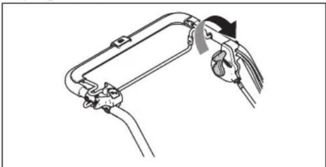 HUSQVARNA LC 356VP - A kerekeken levő meghajtó használata - 1