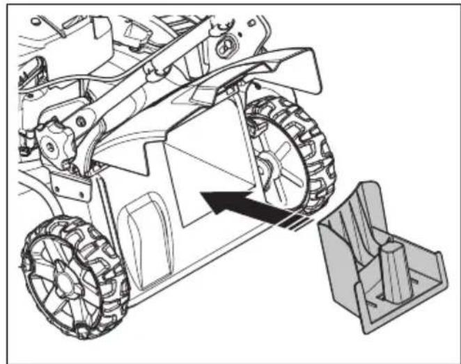 HUSQVARNA LC 356VP - Trecerea produsului în modul de mărunțire - 1