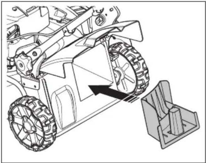 HUSQVARNA LC 356VP - Cambio del producto al modo de trituración - 1