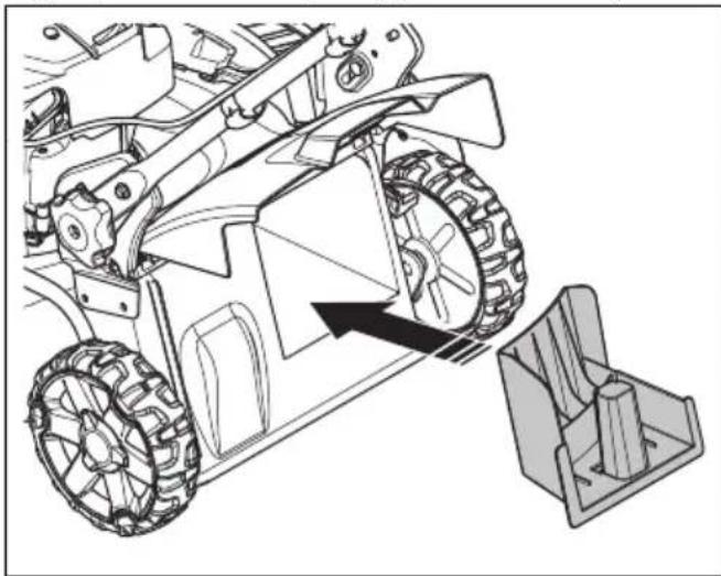HUSQVARNA LC 151S - Gaminio paruošimas mulčiavimui (LC 151, LC 151S) - 1