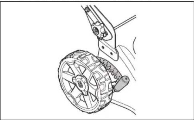 HUSQVARNA LC 151S - 设置修剪高度 - 1