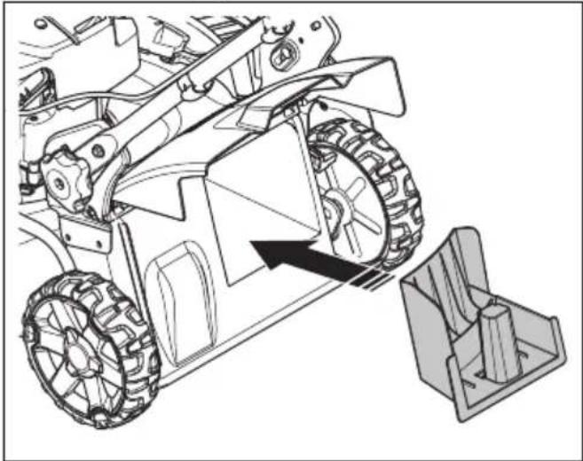 HUSQVARNA LC 151S - Het product wijzigen naar mulchmodus (LC 151, LC 151S) - 1