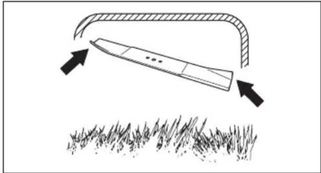 HUSQVARNA LC 151S - 更换刀片 - 2