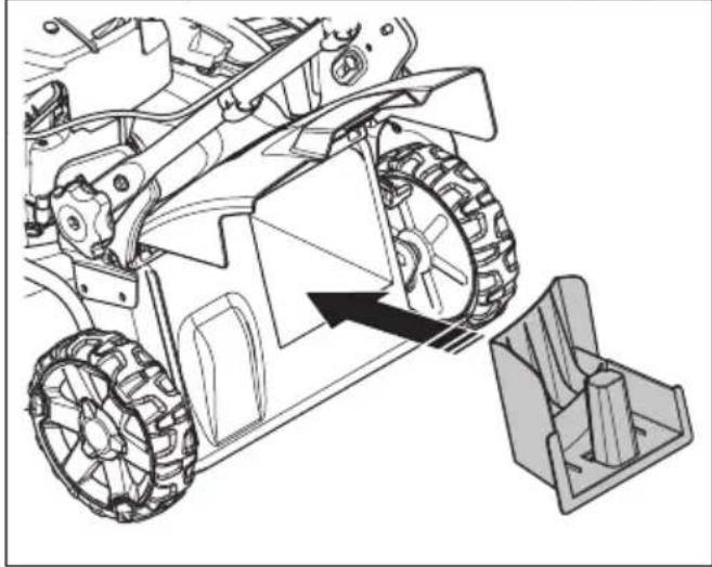 HUSQVARNA LC 151S - Sådan ændres produktet, så græsset kastes til siden - 3