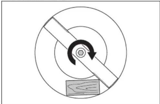 HUSQVARNA LC 151S - 更换刀片 - 3