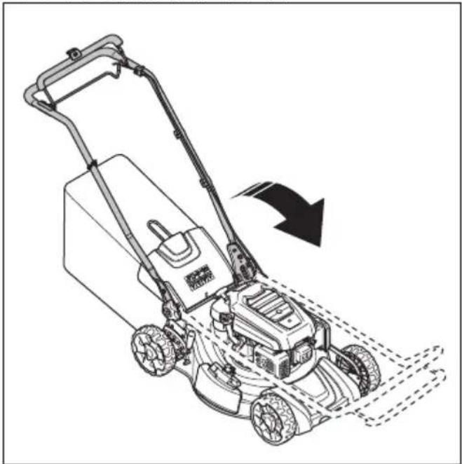 HUSQVARNA LC 151S - ハンドルの調節方法 - 1